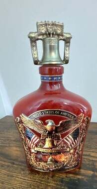 United States of America 250 Years of Freedom 1776-2026 Whiskey Decanter Bottle